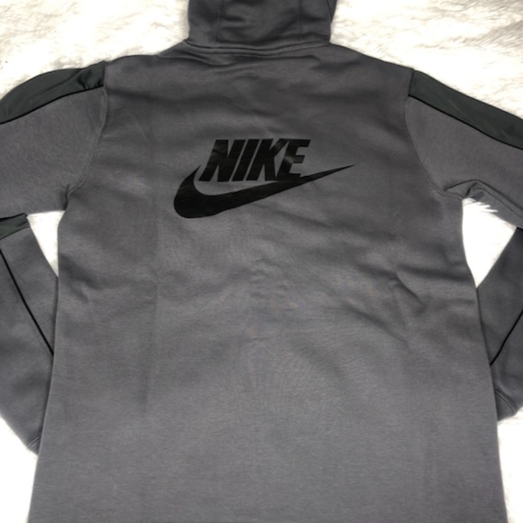 Nike Sportswear Full Zip Fleece Hoodie CW5382 021 - Picture 3 of 7